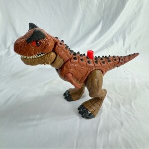 Mattel 2018 Imaginext Jurassic World Carnotaurus Lunging Dinosaur Action Figure